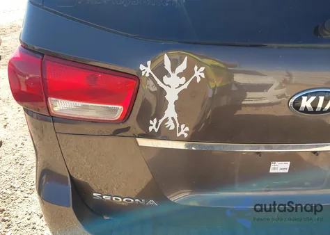 2015 Kia Sedona Ex z USA, uszkodzony, nr VIN KNDMC5C18F6027334